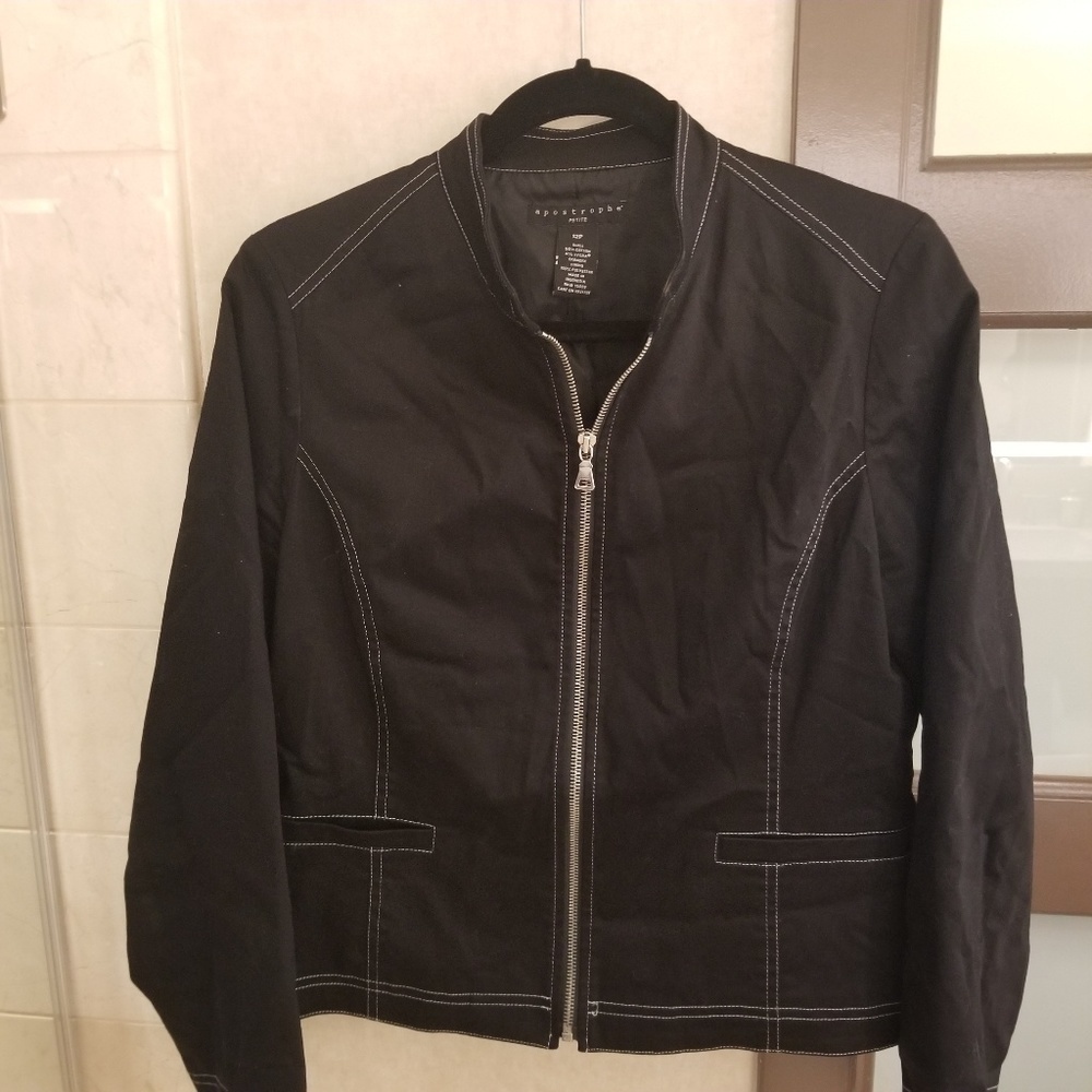 Apostrophe 12 Petite Jacket Zip Front - image 1